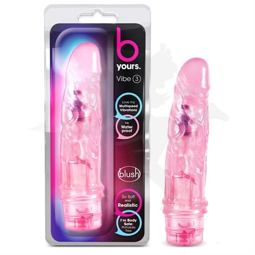 Vibrador de varias velocidades B Yours rosa