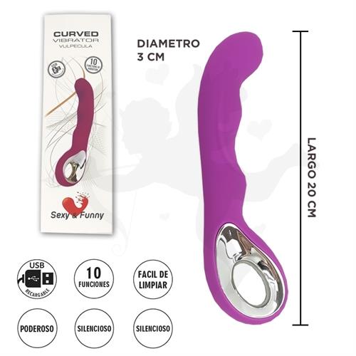 Vulpecula : USB Estimulacion Punto G con Mango